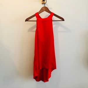 The Limited - Red Sleeveless Blouse - EUC